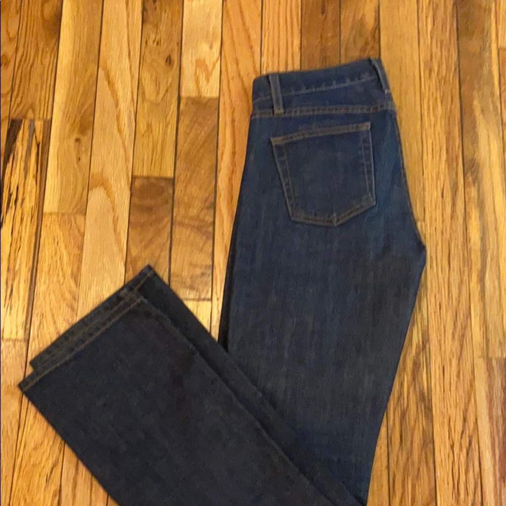 Dark wash bootcut J. Crew jeans